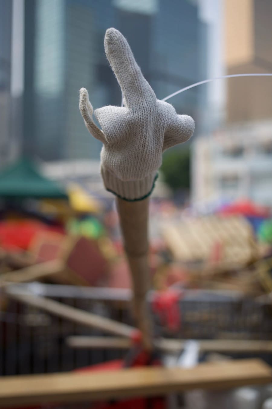 Umbrella Movement — photograph by Craig Stubing