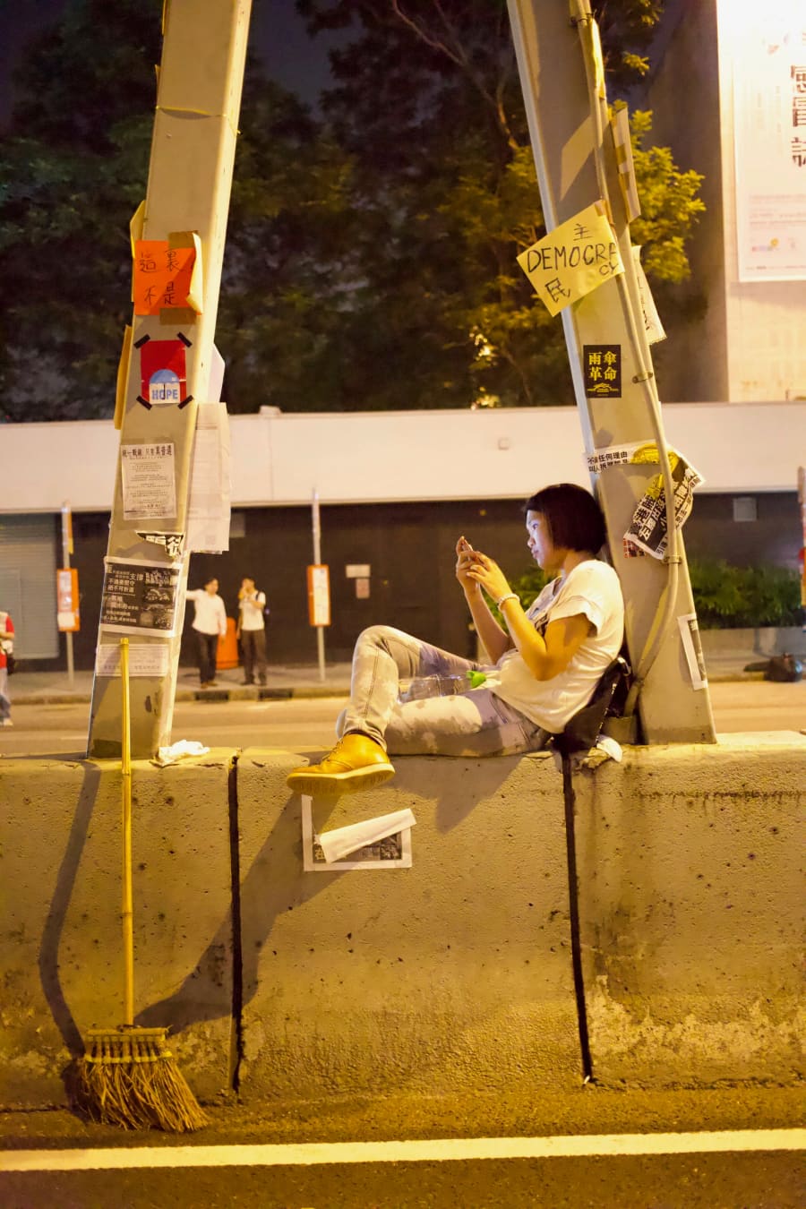 Umbrella Movement — photograph by Craig Stubing