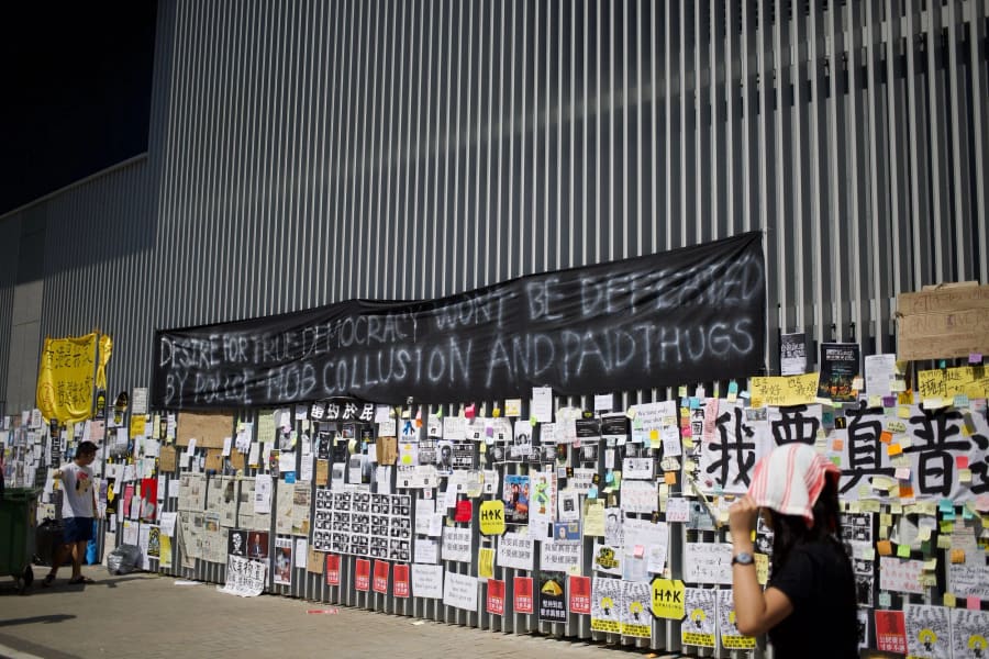 Umbrella Movement — photograph by Craig Stubing
